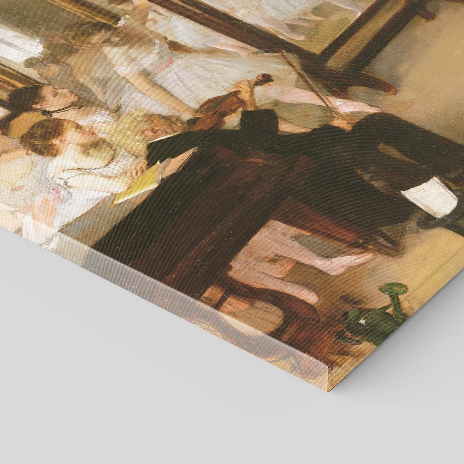 Obraz na płótnie 120x80 - The Dancing Class (1870), Edgar Degas - Reprodukcja - reprodukcja, obraz na płótnie
