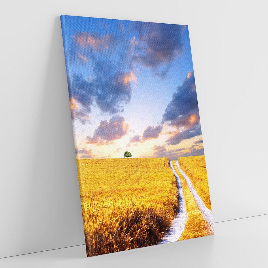 Obraz na płótnie 80x120 - Magiczna droga w lesie - droga, ścieżka