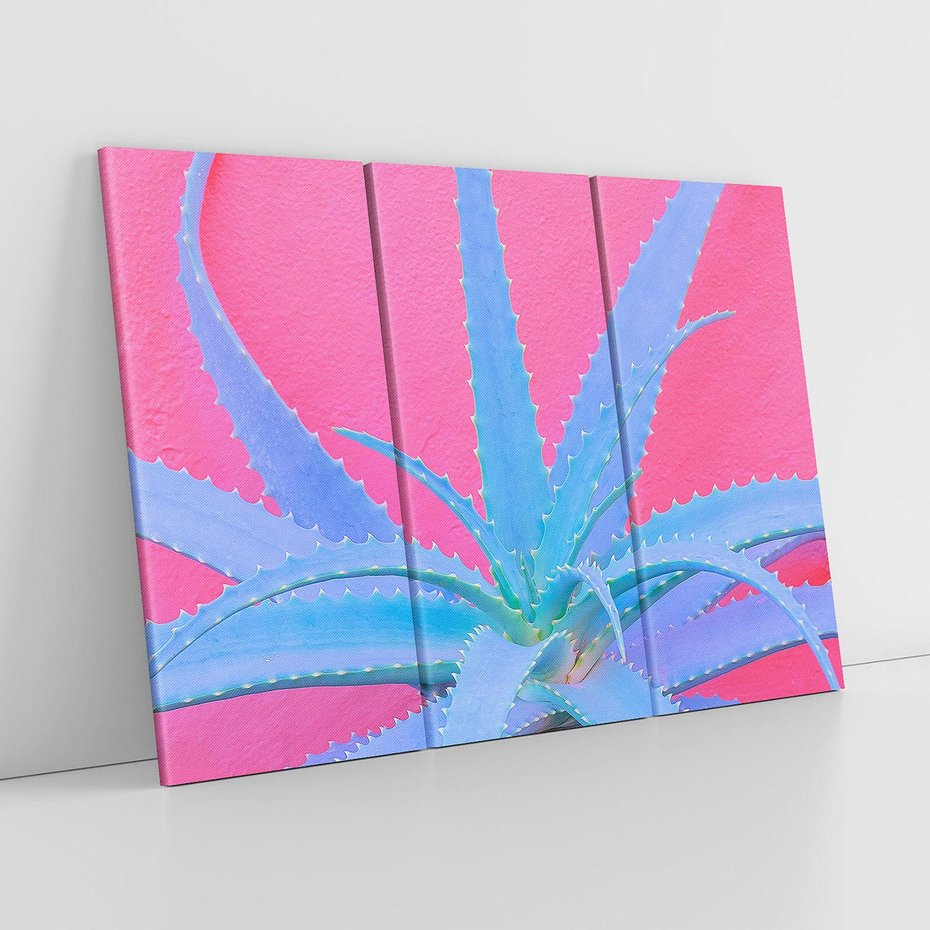 Obraz na płótnie 120x80 - Piękno Pustyni - kaktusy, liście