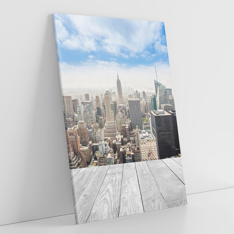Obraz na płótnie 70x100 - Nowojorska energia miejsca - Nowy Jork, miasto