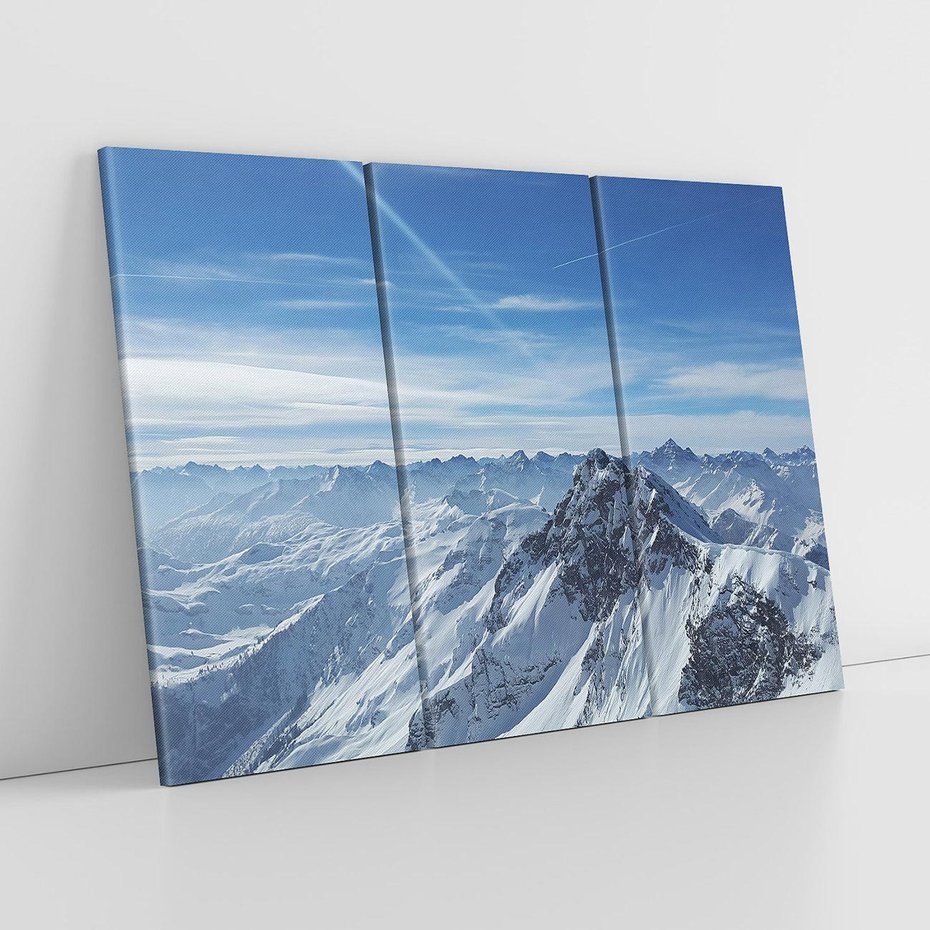 Obraz na płótnie 120x80 - Mroźne góry zima w pełnym rozkwicie - góry, zima