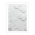 Plakat bez ramy 21x30 - Przestrzenne Zabawy - geometryczne, 3D