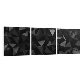 Obraz na płótnie 90x30 - Abstrakcyjne 3D układy - 3D, abstrakcja