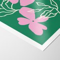 Plakat bez ramy 30x40 - Wewnętrzne Fale - abstrakcyjny plakat, boho styl