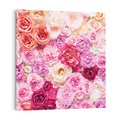 Obraz na płótnie 40x40 - Róże w pełnym rozkwicie - róże, kwiaty
