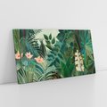 Obraz na płótnie 100x50 - "The Equatorial Jungle " (1909) Henri Rousseau - Reprodukcja - reprodukcja, obraz na płótnie