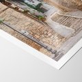 Plakat bez ramy 30x40 - Klimatyczna Uliczka w Grecji - uliczka, Grecja
