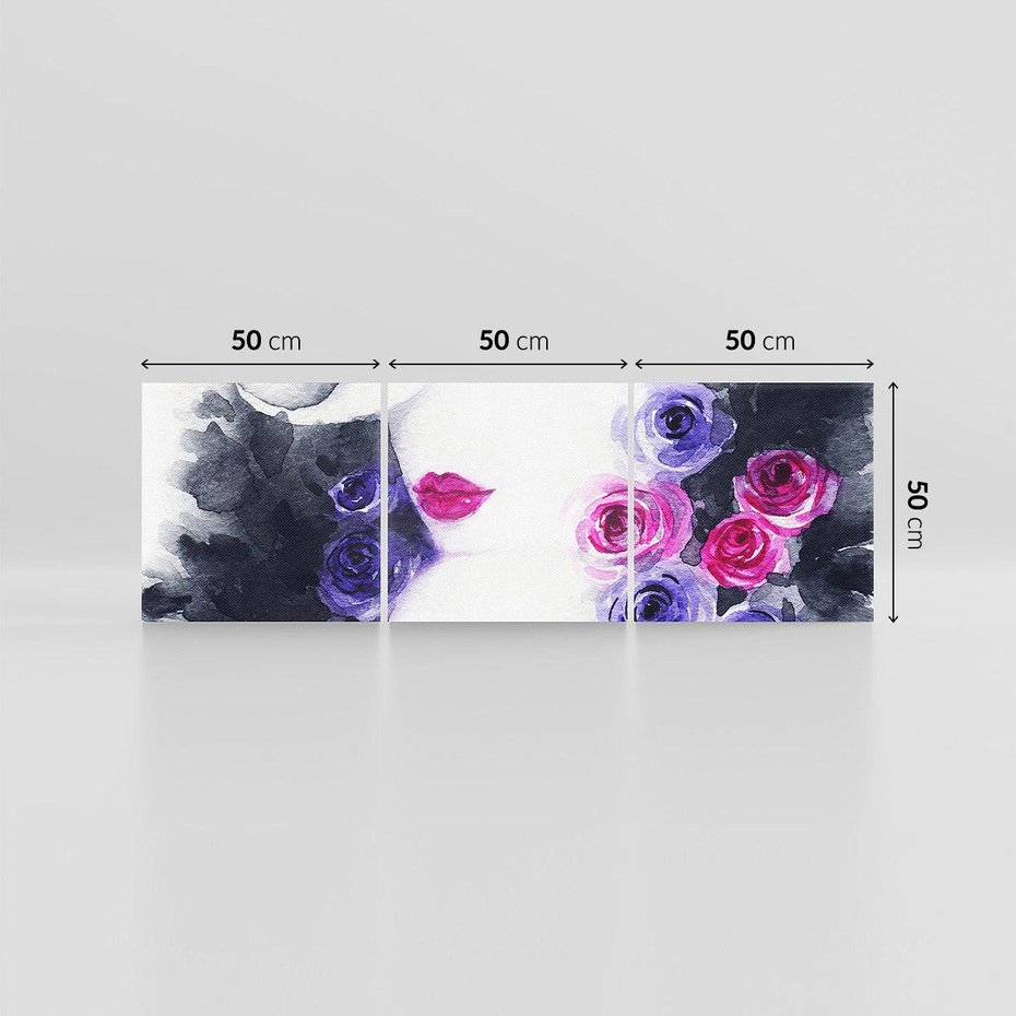 Obraz na płótnie 150x50 - Urok osobowości - kobieta, portret