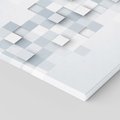 Obraz na płótnie 30x30 - Trójwymiarowe formy geometryczne - geometria, 3D