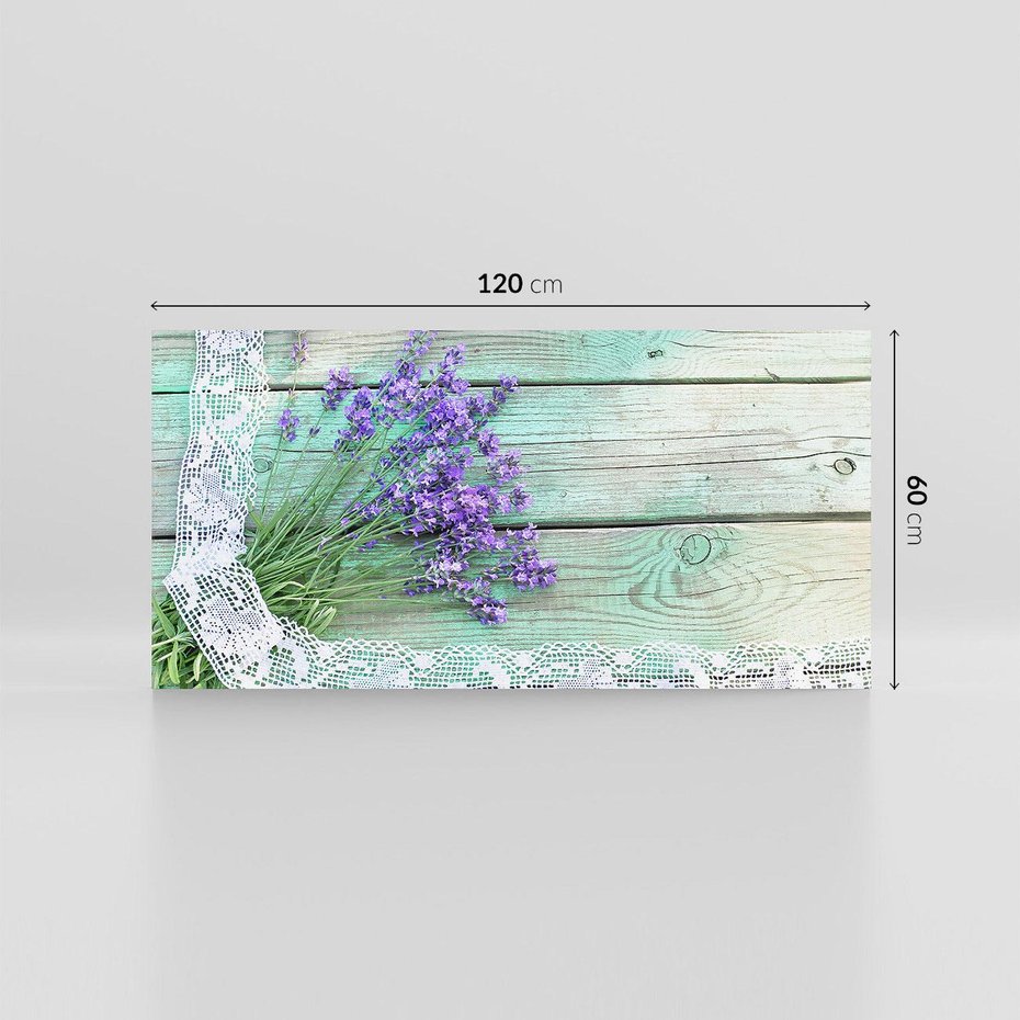 Obraz na płótnie 120x60 - Romantyczna lawenda - lawenda, kwiaty