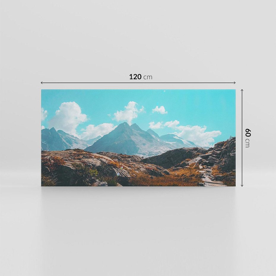 Obraz na płótnie 120x60 - Inspirujący Pejzaż - ścieżka, górska