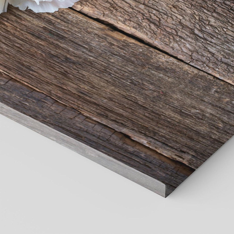 Obraz na płótnie 50x70 - Relaksująca Harmonia - kwiaty, spa