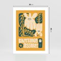 Plakat bez ramy 30x40 - Impulsy Harmonii - kwiaty, nowoczesny plakat