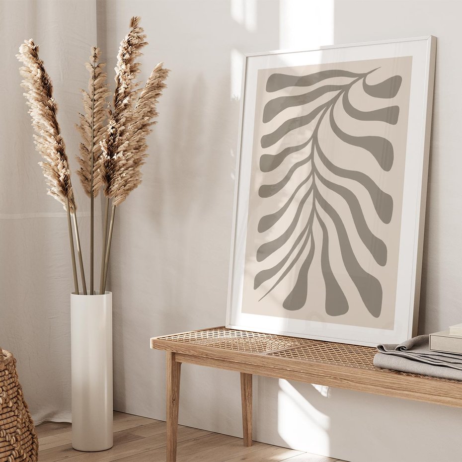 Plakat bez ramy 50x70 - Zaklęte Kształty - nowoczesna sztuka, plakat modern