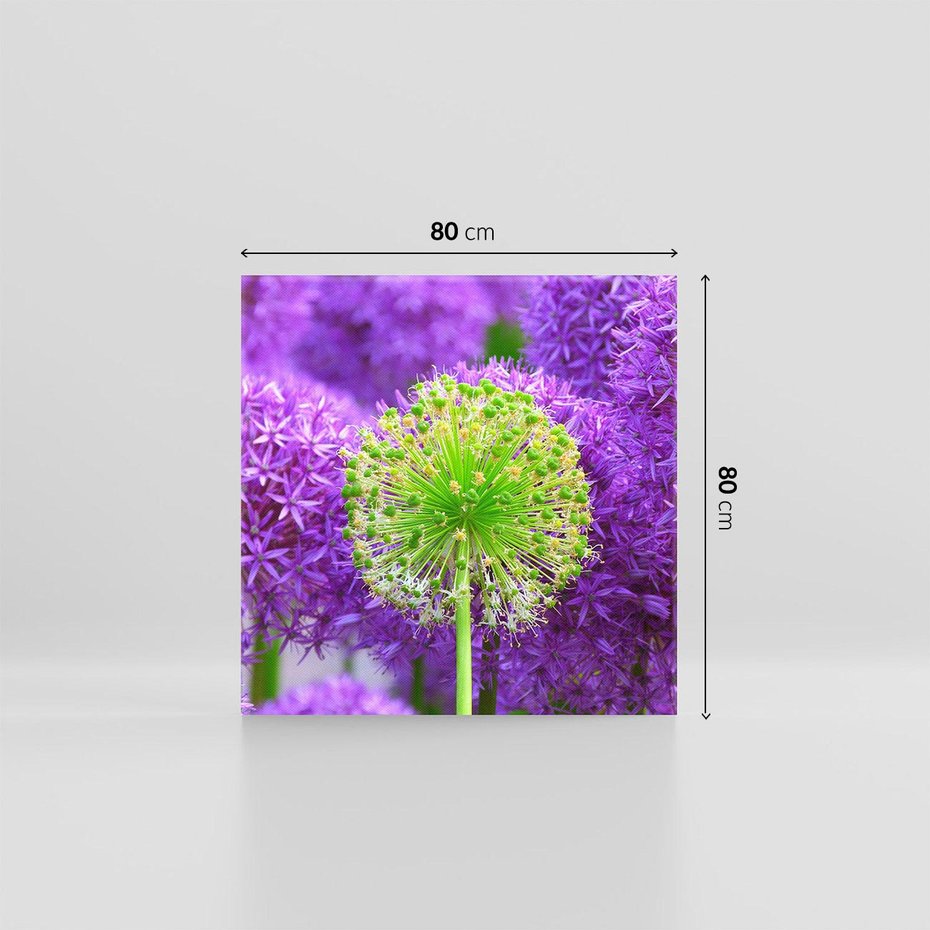 Obraz na płótnie 80x80 - Kwiatowy Raj - kwiat, kwiaty