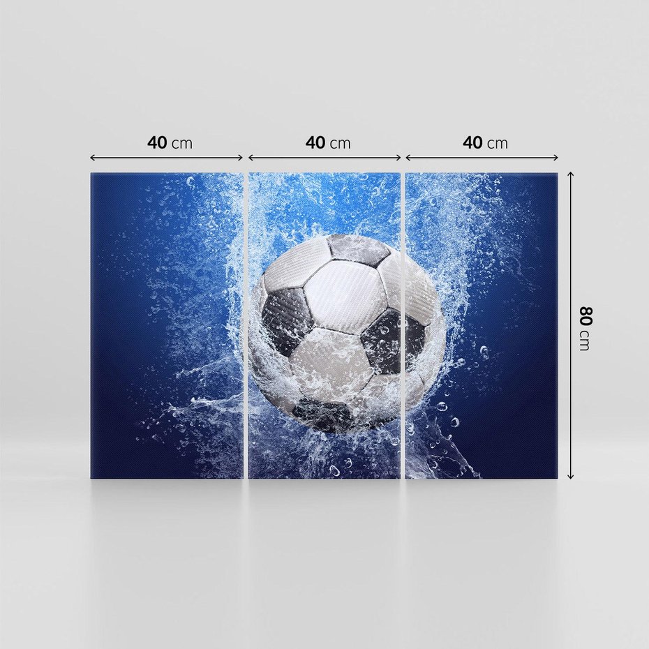 Obraz na płótnie 120x80 - Młodzieżowy Zapał - piłka, młodzieżowy