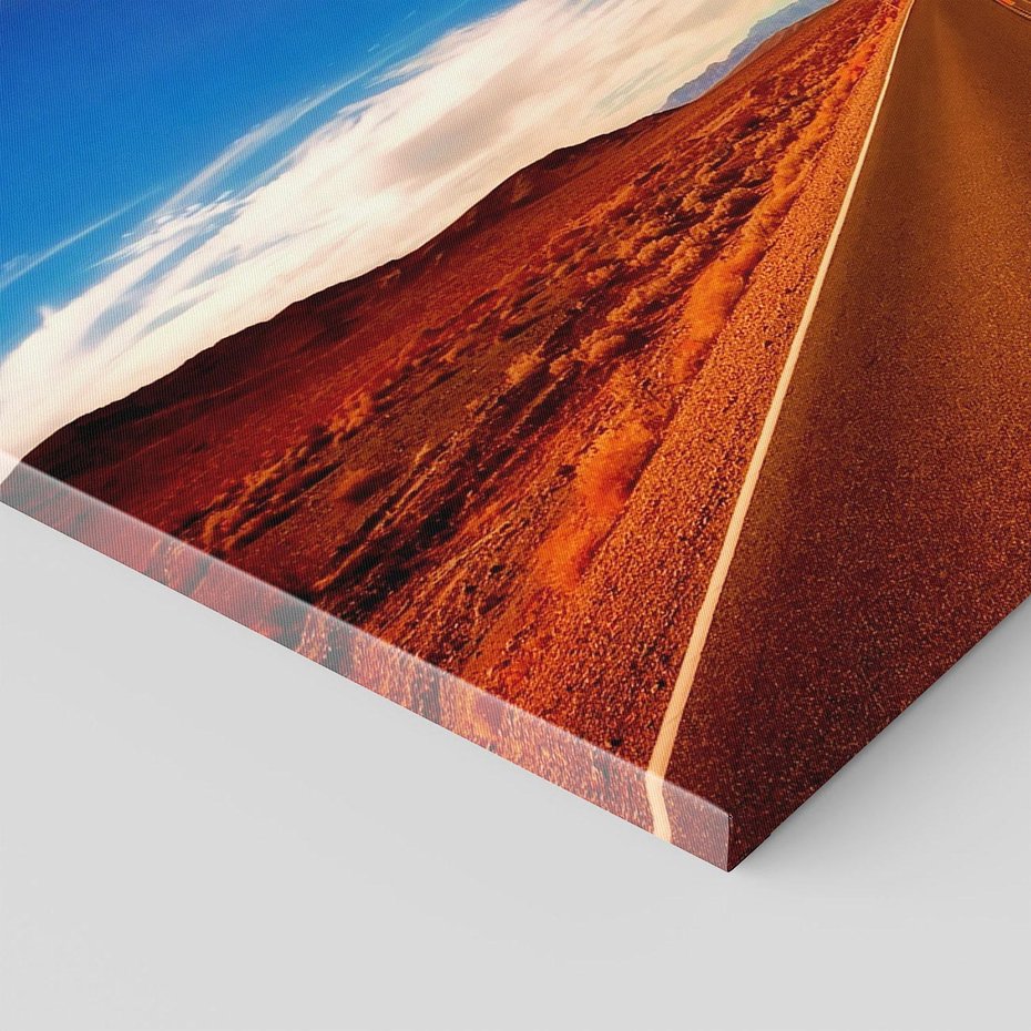 Obraz na płótnie 100x70 - Przygoda na pustynnej drodze - droga, pustynia