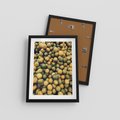 Plakat w ramie 30x40 - Świeżość Cytrusów - cytryny, limonki - rama czarna