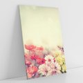 Obraz na płótnie 50x70 - Delikatne kwiaty pastelowe - kwiaty, pastelowe