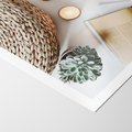 Plakat bez ramy 21x30 - Przytulna Kompozycja Lifestyle - kompozycja lifestyle, wiklina