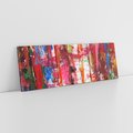 Obraz na płótnie 90x30 - Abstrakcja: wyraz emocji - abstrakcja