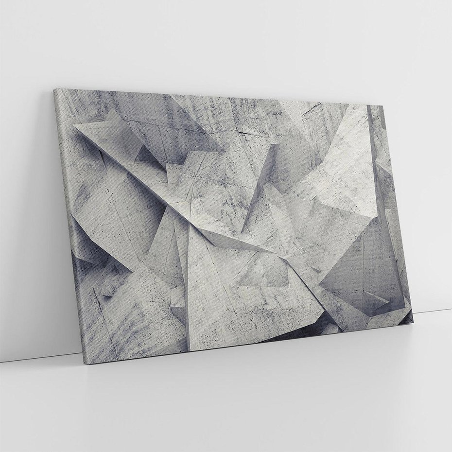 Obraz na płótnie 100x70 - Architektura w trójwymiarowym wymiarze - architektura, 3D