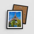 Plakat w ramie 40x50 - Wieża Eiffla w Paryżu - Eiffla, Paryż - rama czarna
