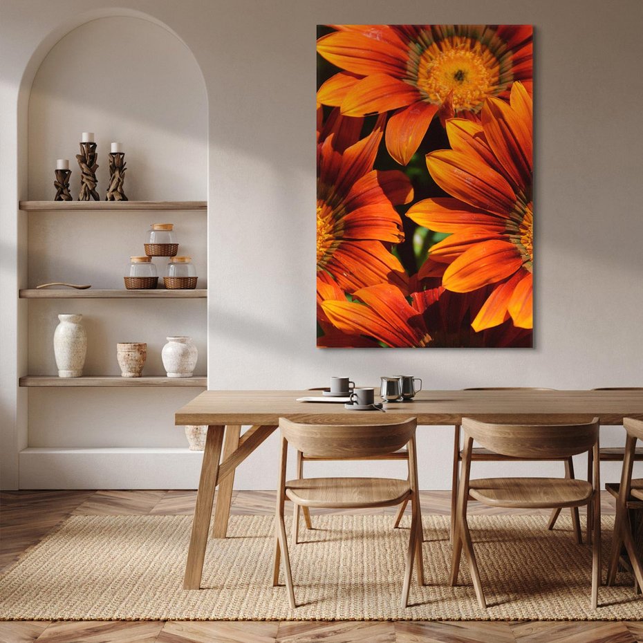 Obraz na płótnie 50x70 - Kwiatowa Esencja - kwiat, kwiaty