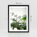 Plakat w ramie 30x40 - Zielony Świat Eukaliptusa - eukaliptus, fotografia - rama czarna