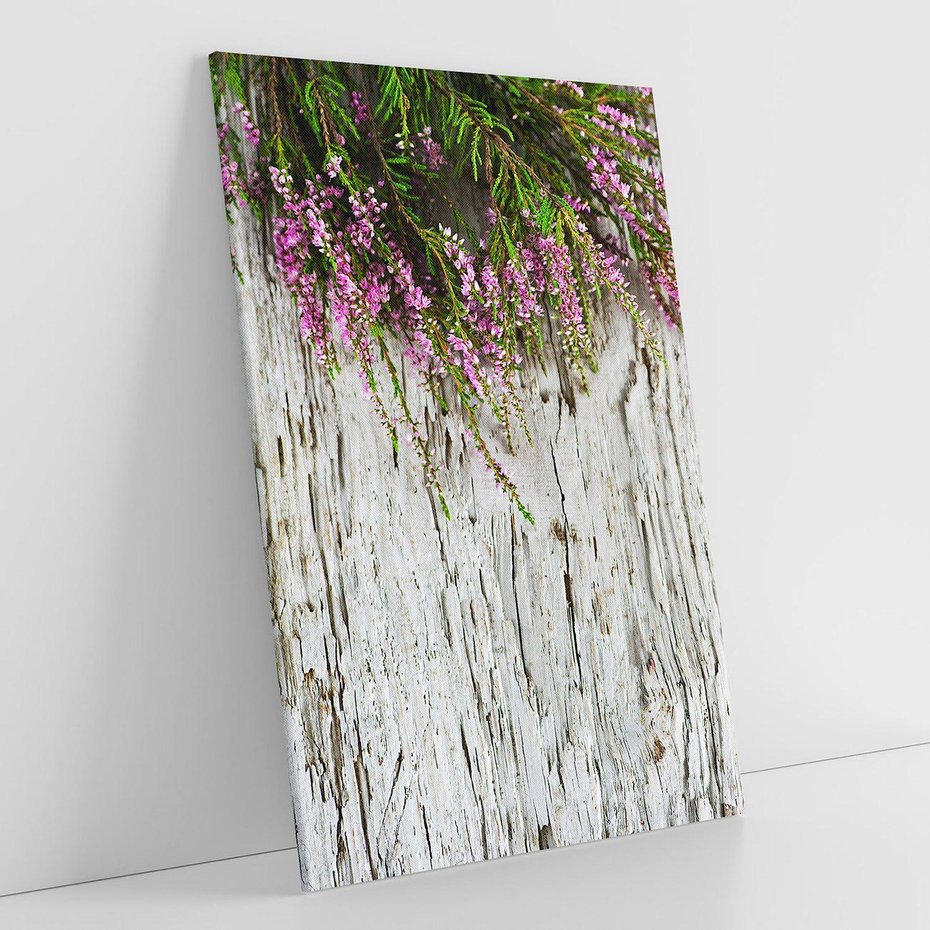 Obraz na płótnie 80x120 - Fioletowe Wrzosy - wrzosy, fiolet