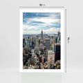 Plakat bez ramy 50x70 - Duch Nowego Jorku - Manhattan, Nowy Jork