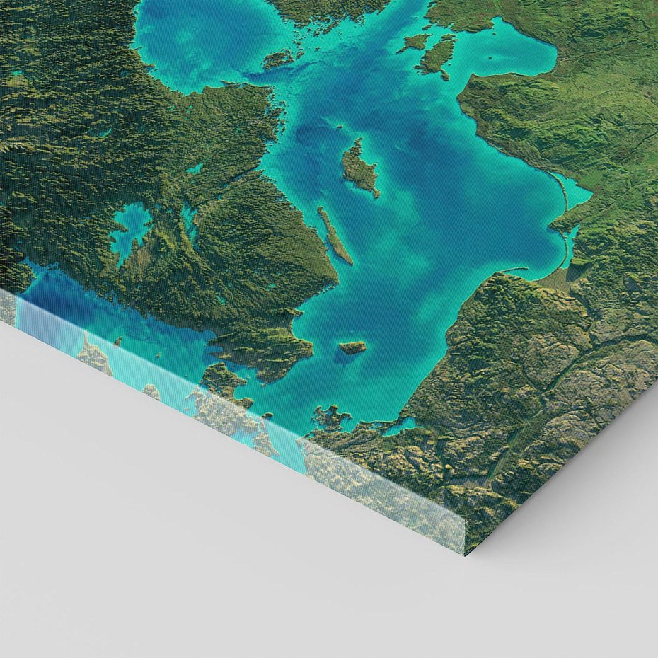 Obraz na płótnie 80x120 - Beztroski widok na ocean - widok, ocean