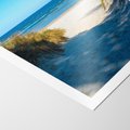 Plakat bez ramy 30x40 - Spokój nad brzegiem morza - plaża, morze