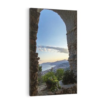 Obraz na płótnie 50x70 - Pejzaż w perspektywie - pejzaż, perspektywa