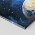 Obraz na płótnie 70x50 - Kosmiczne Horyzonty - Ziemia, kosmos