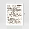 Plakat bez ramy 30x40 - Kawa w Stylu Coffee - kawa, coffee