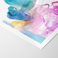 Plakat bez ramy 30x40 - Abstrakcyjne Pastelowe Piękno - abstrakcja, pastelowe