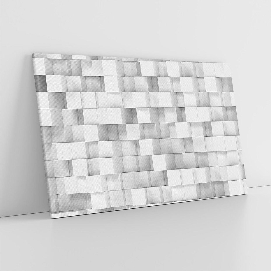 Obraz na płótnie 70x50 - Gra form i kolorów - 3D, abstrakcja