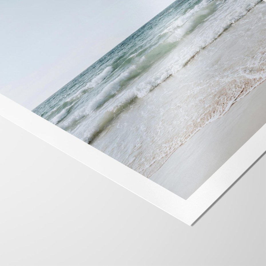 Plakat bez ramy 30x40 - Spokój nad Brzegiem - plaża, morze