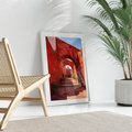 Plakat bez ramy 30x40 - Perspektywa Uliczki - uliczka, perspektywa