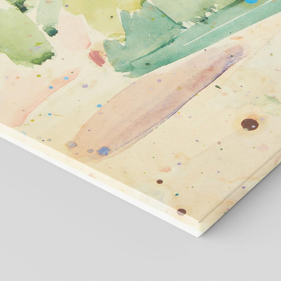 Obraz na płótnie 100x70 - "Color study Langelinie" Edvard Weie - Reprodukcja - reprodukcja, obraz na płótnie