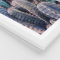 Plakat w ramie 30x40 - Kaktusowy Raj - kaktusy, dużo kaktusów - rama biała