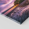 Obraz na płótnie 80x80 - Spokojne jezioro, fale, woda - jezioro, wyspa