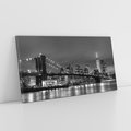 Obraz na płótnie 140x70 - Miasto, które nie Śpi - most, Nowy Jork