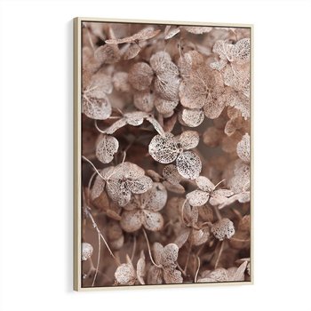 Obraz w ramie 80x120 - Przemijająca Piękność - fotografia, zbliżenie - rama drewno