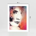 Plakat bez ramy 30x40 - Kobieta w sztuce - portret, kobieta