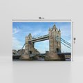 Obraz na płótnie 70x50 - Tower Bridge London UK - Tower Brigde, London