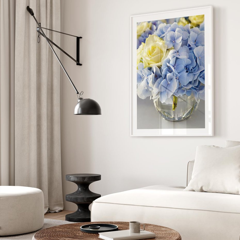 Plakat bez ramy 30x40 - Różany Bukiet - bukiet, kwiaty