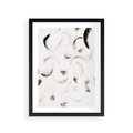 Plakat w ramie 30x40 - Kompozycja z Piór - pióra, kompozycja - rama czarna