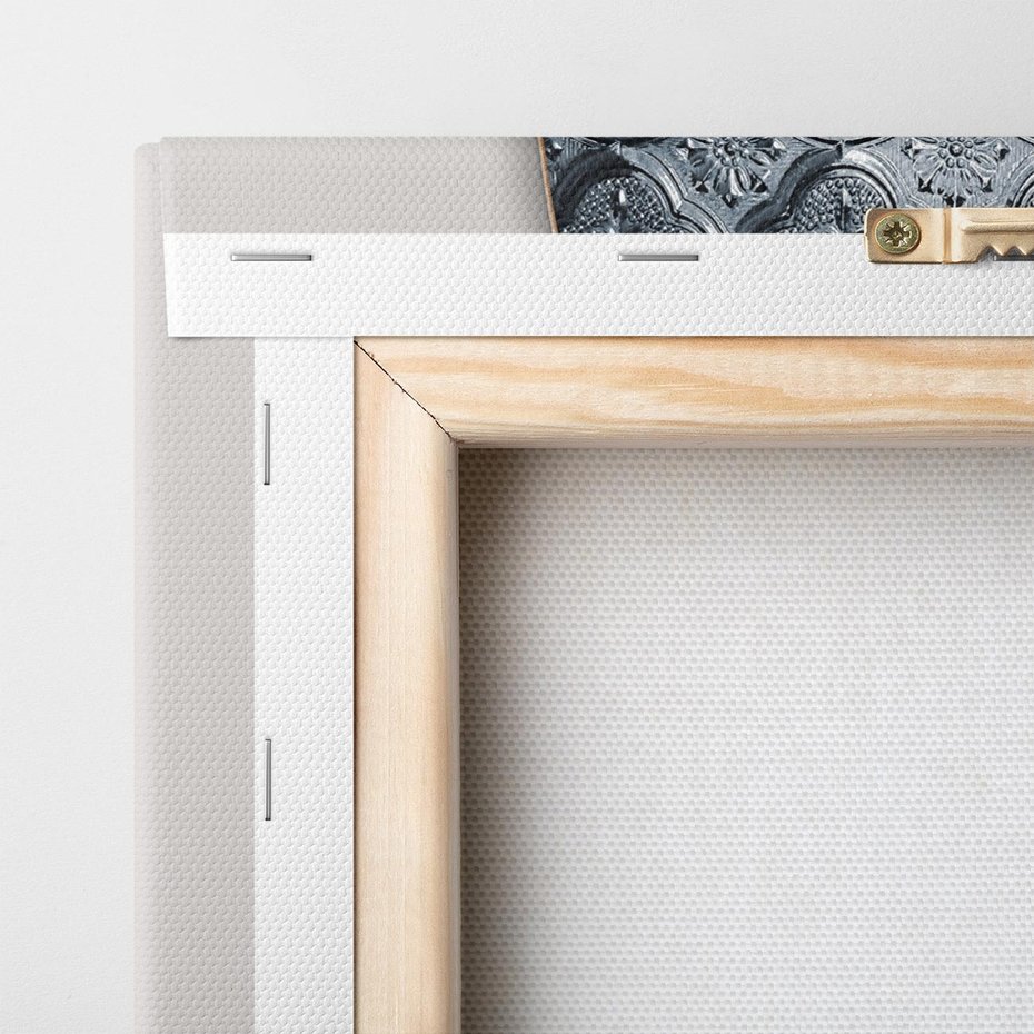 Obraz na płótnie 50x70 - Abstrakcyjne Światy Geometrii - nowoczesny, geometryczny